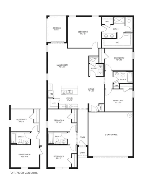 Floorplan - 6748 Alder Rd, Saint Cloud, FL 34773 photo 2 of 2