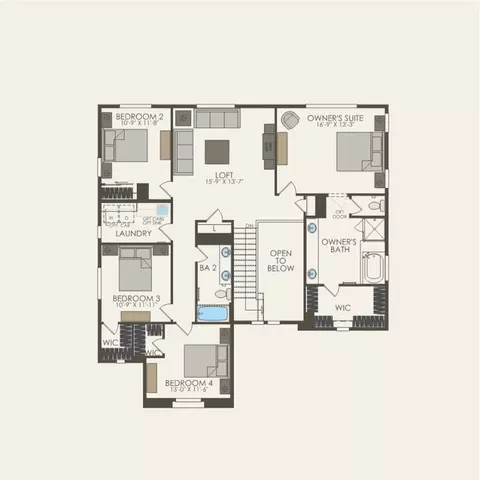 Floorplan - 1024 Shadowgate Dr, Roseville, CA 95747 photo 2 of 2