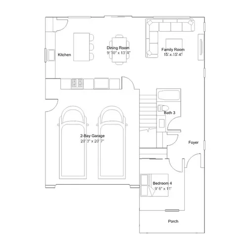 Floorplan - 16656 Barnett St, Lathrop, CA 95330 photo 1 of 2