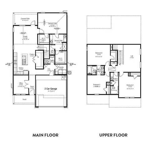 Floorplan - 7305 Walkers Loop, Live Oak, TX 78233 photo 1 of 1