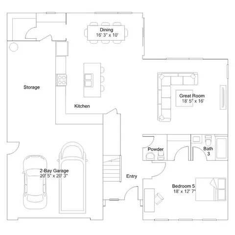 Floorplan - 10147 Meadowfield Ln, Lakeside, CA 92040 photo 1 of 1