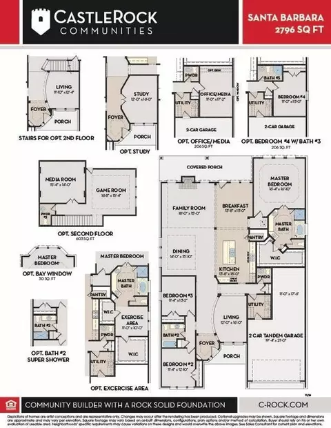 Floorplan - 959 Cherrystone Loop, Buda, TX 78610 photo 1 of 1