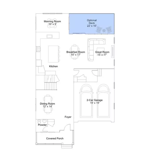 Floorplan - 17055 Gathering St, Boyds, MD 20841 photo 2 of 14