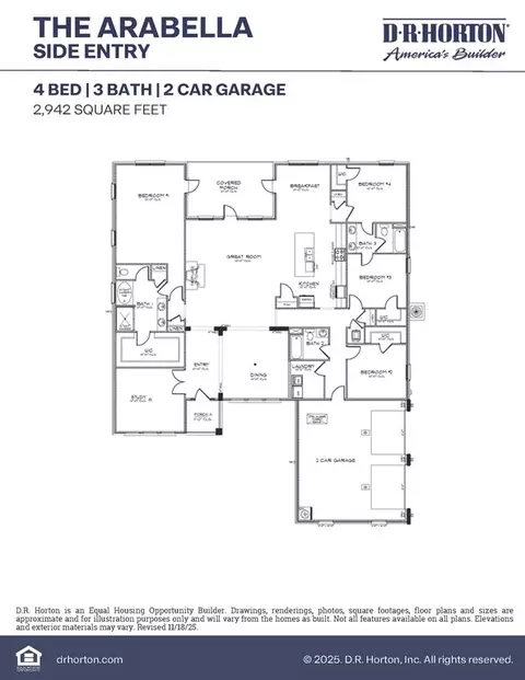 Floorplan - Dampeer Rd, Canton, MS 39046 photo 1 of 1