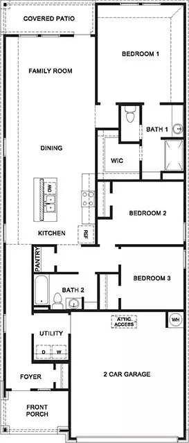 Floorplan - Model Coming Soon, Lytle, TX 78052 photo 1 of 1