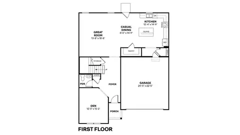 Floorplan - 7097 Theo Baker Blvd, Pendleton, IN 46064 photo 1 of 2