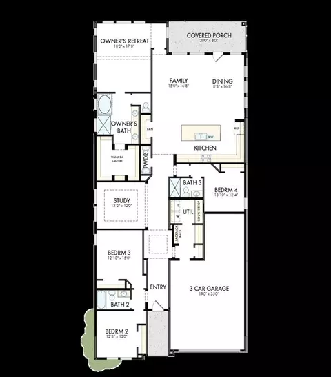 Floorplan - 9419 Forest Ground Ave, Conroe, TX 77301 photo 1 of 1