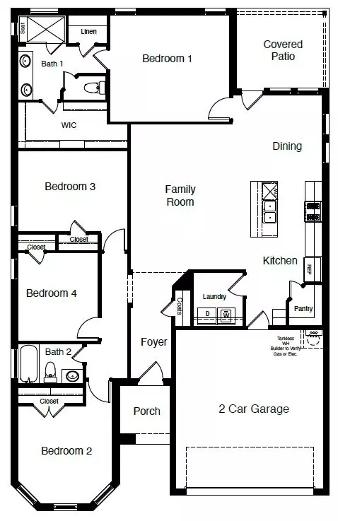 Floorplan - 15045 Splendor St, Etj Fort Worth, TX 76008 photo 1 of 1