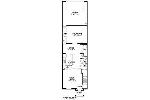Floorplan - 17652 Cane Ave, Venice, FL 34293 photo 2 of 3