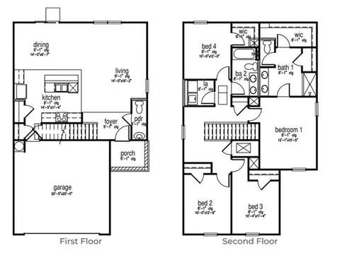 Floorplan - 26 Horatio Ln, Lugoff, SC 29078 photo 1 of 1