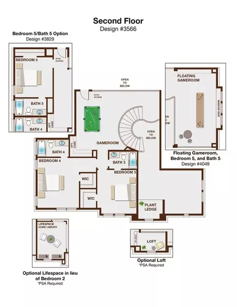 Floorplan - 208 Condor Ct, Heath, TX 75126 photo 2 of 2