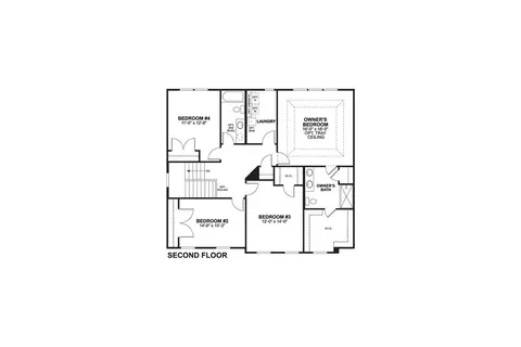 Floorplan - 10027 Bitternut Run Ln, Indianapolis, IN 46239 photo 3 of 3