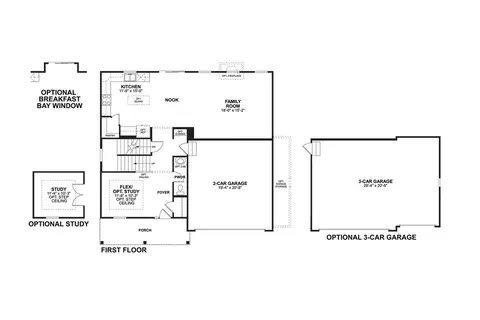 Floorplan - 10027 Bitternut Run Ln, Indianapolis, IN 46239 photo 2 of 3