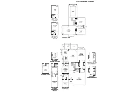 Floorplan - 5100 Edge Way, Argyle, TX 76226 photo 1 of 5