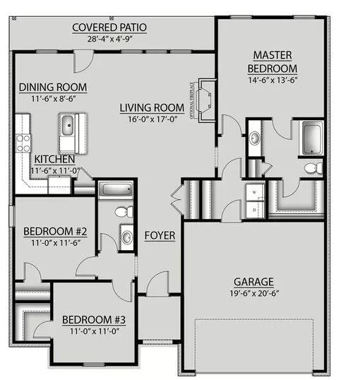 Floorplan - 100 Payton Woods Ln, Scott, LA 70583 photo 1 of 1