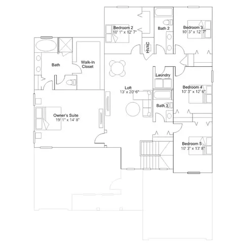 Floorplan - 12555 Rhodium Rock Lp, Parrish, FL 34219 photo 2 of 2