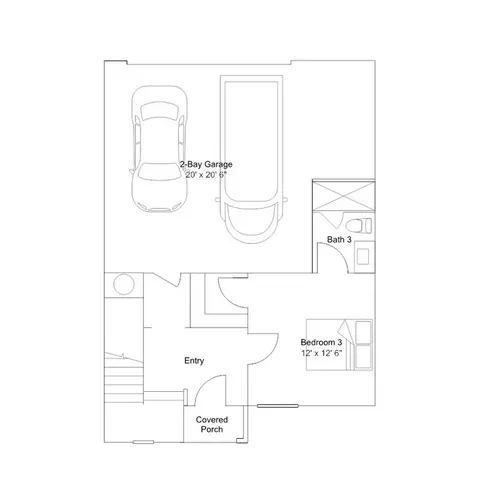 Floorplan - 933 Treble, Irvine, CA 92618 photo 1 of 3
