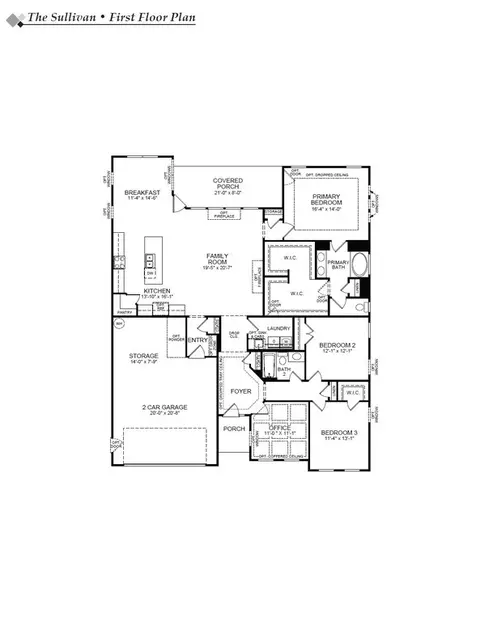 Floorplan - 1205 Cricket St, Elon, NC 27244 photo 1 of 2