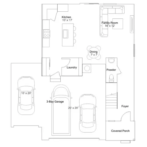 Floorplan - 10646 N Assembly St, Spokane, WA 99208 photo 1 of 2