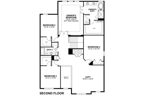 Floorplan - 2547 Great Heron Ave, Saint Cloud, FL 34773 photo 1 of 4