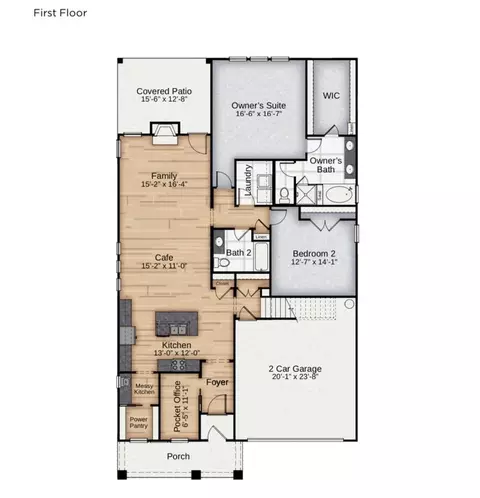 Floorplan - 446-798 Massengill Pond Rd, Willow Spring, NC 27592 photo 2 of 4