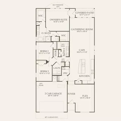 Floorplan - 16418 Cedarveil Ct, Conroe, TX 77302 photo 1 of 1