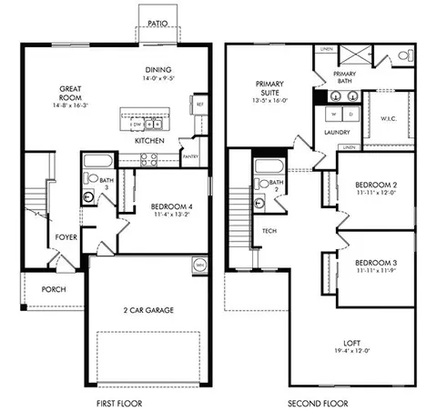 Floorplan - 11210 Bellewood Ter, Parrish, FL 34219 photo 1 of 1
