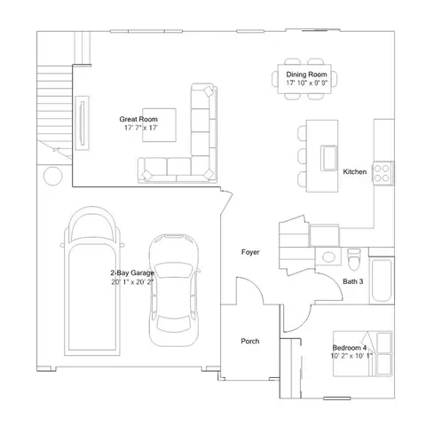 Floorplan - 2025 Wildcat St, Manteca, CA 95336 photo 1 of 2