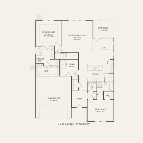Floorplan - 20616 W Kilburn Dr, Macomb, MI 48044 photo 1 of 2