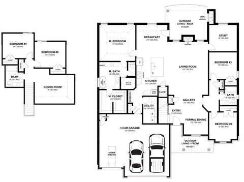 Floorplan - 932 Hydrangea Way, Edmond, OK 73034 photo 1 of 1