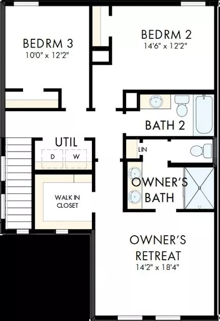 Floorplan - 1048 Brickell Loop, Austin, TX 78744 photo 2 of 2