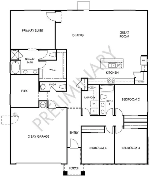 Floorplan - 224 Terrace Dr, Oakley, CA 94561 photo 1 of 1