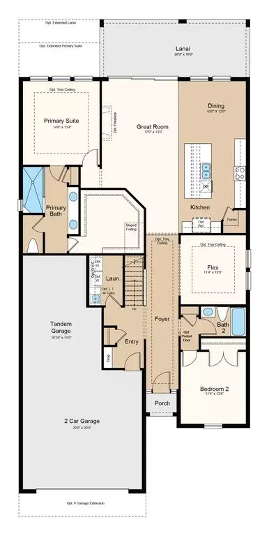 Floorplan - 10614 Eclipse St, Sarasota, FL 34241 photo 1 of 1