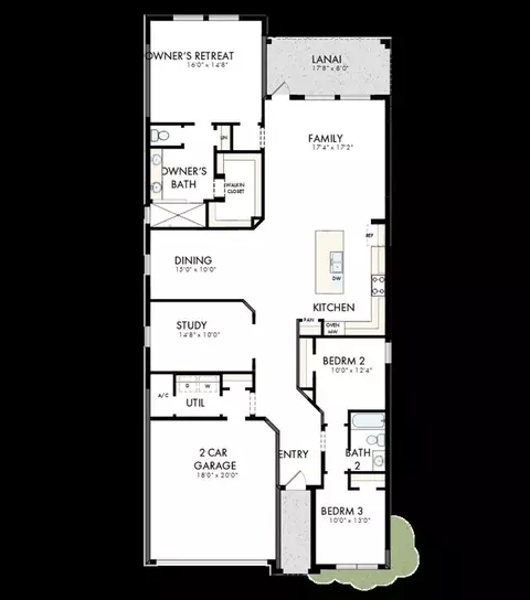 Floorplan - 5408 Silver Sun Dr, Apollo Beach, FL 33572 photo 1 of 1