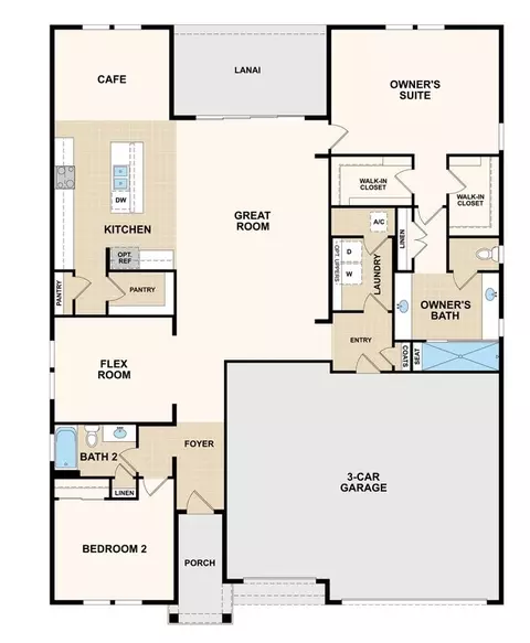 Floorplan - 656 Knotted Birch Ave, Saint Augustine, FL 32092 photo 1 of 1