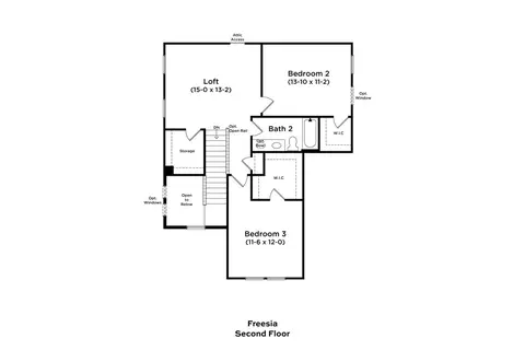 Floorplan - 870 Old Station Pointe, Angier, NC 27501 photo 3 of 4