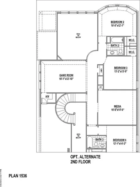 Floorplan - 735 Red Cedar Rd, Haslet, TX 76052 photo 4 of 4