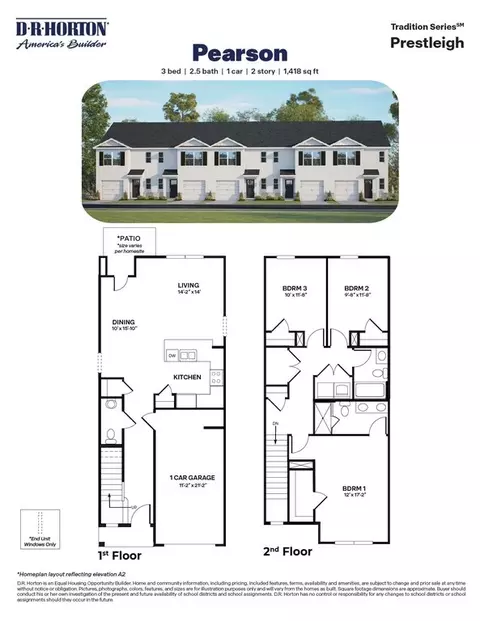 Floorplan - 941 Cattle Dr, Wake Forest, NC 27587 photo 1 of 1