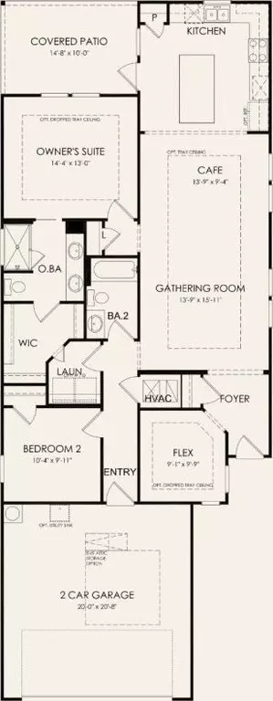 Floorplan - 137 Perth Cv, Bastrop, TX 78602 photo 1 of 1