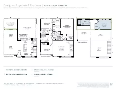 Floorplan - 129 Shell, Irvine, CA 92618 photo 1 of 3