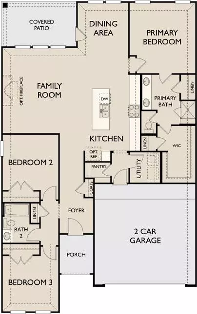 Floorplan - 3993 Olin Way, Celina, TX 75009 photo 1 of 1