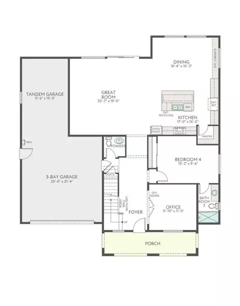 Floorplan - 7130 Rece Ln, Gilroy, CA 95020 photo 1 of 2