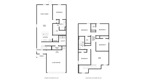 Floorplan - 4066 Bay Leaf Loop, Von Ormy, TX 78073 photo 1 of 1