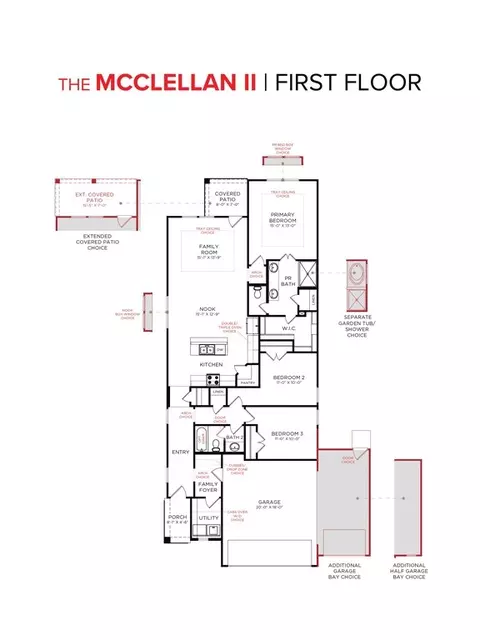 Floorplan - 1817 Evangeline Downs Ln, Aubrey, TX 76227 photo 1 of 1