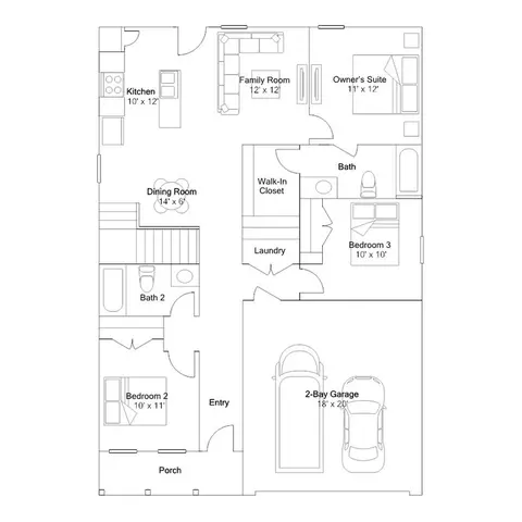 Floorplan - 1582 E Starling Ln, Eagle Mountain, UT 84005 photo 1 of 2