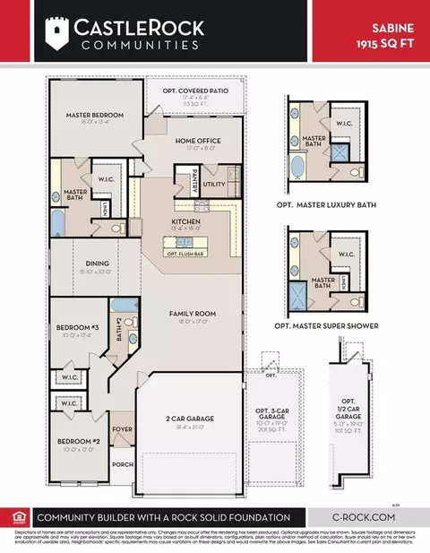 Floorplan - 515 Plateau St, Maxwell, TX 78656 photo 2 of 2