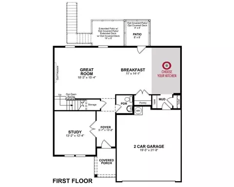 Floorplan - 416 Steels Bridge Rd, Canton, GA 30114 photo 1 of 2