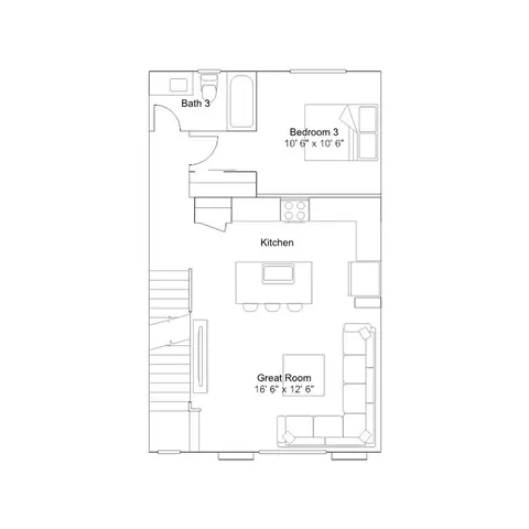 Floorplan - 500 Park Drive Unit #15, Carson, CA 90745 photo 2 of 3