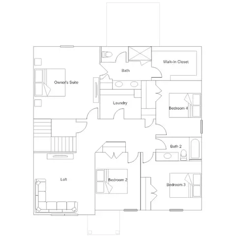 Floorplan - 309 Amsterdam Way, Hampton, GA 30228 photo 2 of 2