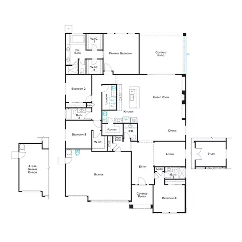 Floorplan - 3959 Story Pl, Placer One, CA 95747 photo 1 of 1
